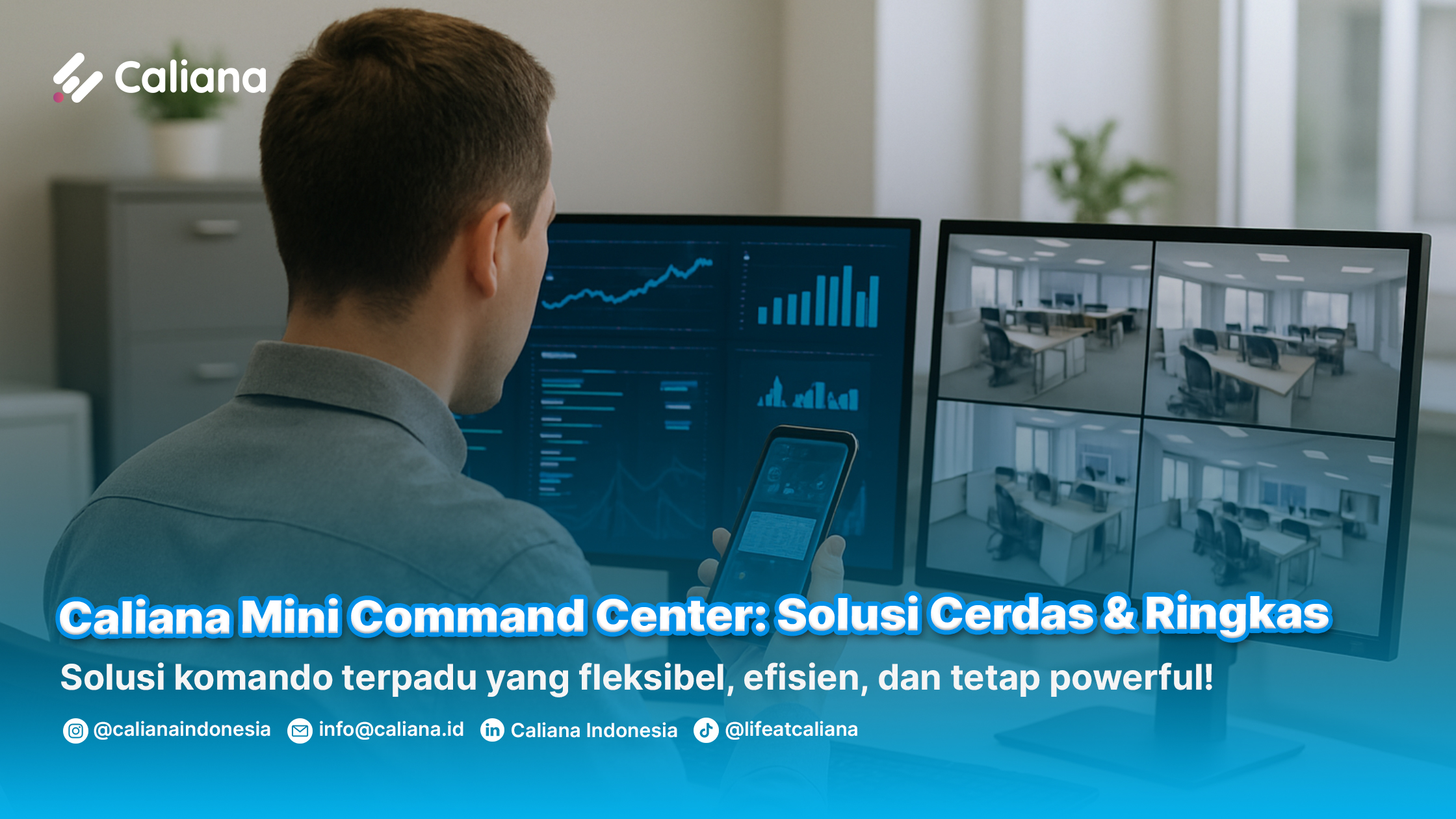 Solusi Terbaik untuk Monitoring Skala Kecil dengan Mini Command Center